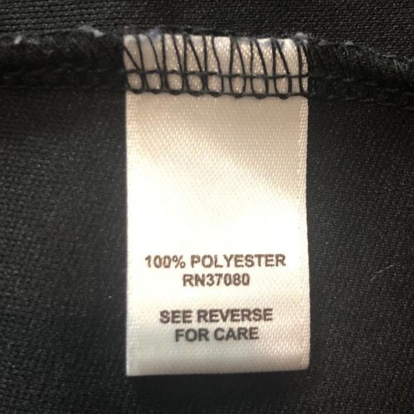 CATO Blouse Medium Chevron Pattern Kimono Sleeve Polyester Multicolor - Picture 6 of 6